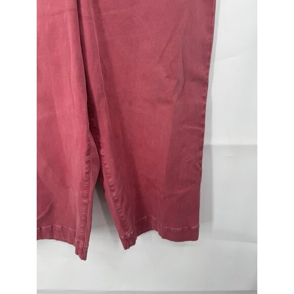 SPANX Stretch Twill Cropped Pants Women Plus Size 3X Slimming Wide Leg High Rise - Picture 10 of 10